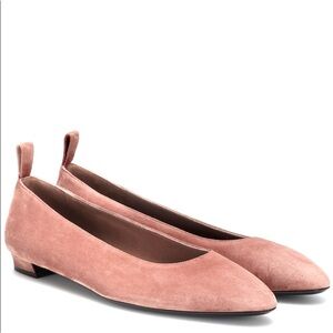 THE ROW Lady D Flat Ballerina Pale Flamingo Size 39.5